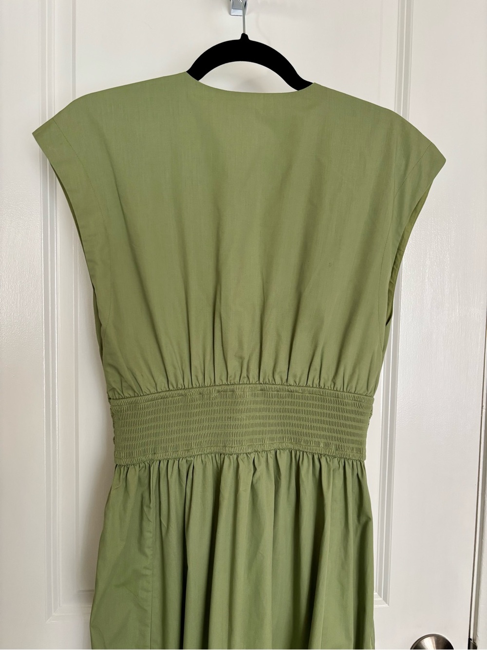 Abercrombie & Fitch Twist Bodice Femme Maxi Dress in Green M tall NWT - Picture 8 of 13